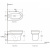 Подвесной унитаз Aquanet Rimless NOVA-W BL-101N-WHT Подвесной унитаз Aquanet Rimless NOVA-W BL-101N-WHT