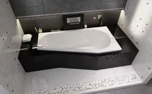 Акриловая ванна Riho Delta 150x80 BB8100500000000, левая