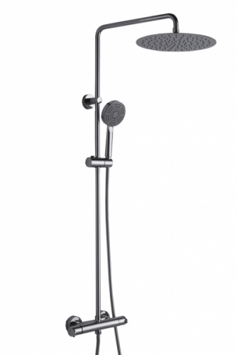 Душевая система для душа Bravat Waterfall F939114C-A2-RUS, термостат, хром