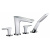 Смеситель на борт ванны Hansgrohe PuraVida 15446000, хром Смеситель на борт ванны Hansgrohe PuraVida 15446000, хром