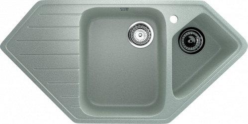 Кухонная мойка Ulgran U-409 97x50x20, салотовый