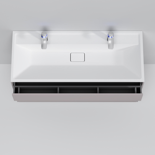 M50AFHX1203EGM INSPIRE V2.0, База под раковину, подвесная, 120 см, 3 ящика, push-to-open, элегантный