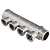 Коллектор Valtec Valtec 1"х3 вых. 1/2" ВН