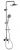 Душевая система Excellent Active Rain ARAC.1081CR-N Душевая система Excellent Active Rain ARAC.1081CR-N