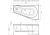 Акриловая ванна Aquanet Brize 160x90 R Акриловая ванна Aquanet Brize 160x90 R