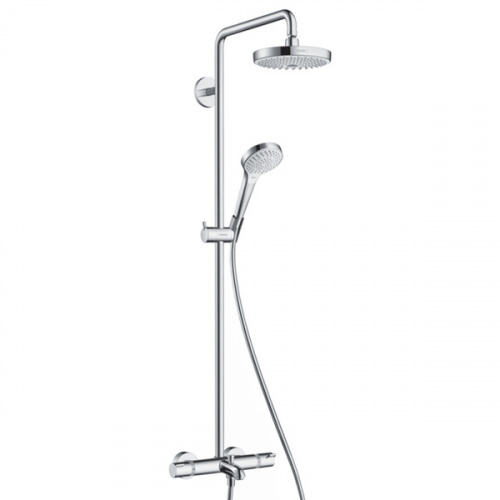 Душевая система Hansgrohe Croma Select S 180 Showerpipe 27351400, белый/хром