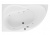 Акриловая ванна Aquanet Graciosa 150x90 L Акриловая ванна Aquanet Graciosa 150x90 L