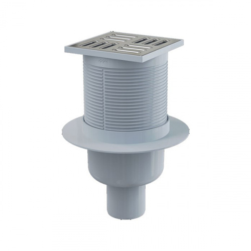 Сливной трап AlcaPlast APV2 105x105/50 с гидрозатвором