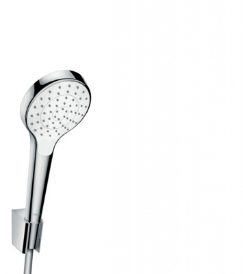 Душевой гарнитур Hansgrohe Croma Select Croma Select S 1jet 1,25 м 26420400, белый/хром