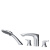 Встраиваемый смеситель AM.PM Like F8001300 Встраиваемый смеситель AM.PM Like F8001300