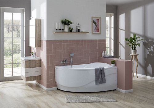Акриловая ванна Aquanet Maldiva 150x90 R