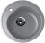 Кухонная мойка Ulgran U-101 50x50x18, графит Кухонная мойка Ulgran U-101 50x50x18, графит