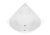 Акриловая ванна Aquanet Vitoria 135x135 Акриловая ванна Aquanet Vitoria 135x135