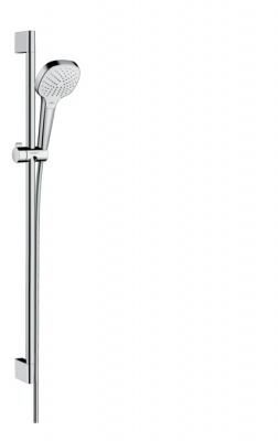 Душевой гарнитур Hansgrohe Croma Select E Vario 90 см. 26592400, белый/хром