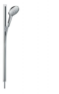 Душевой гарнитур Hansgrohe Raindance Select E 150 3jet 90 см. 26626400, белый/хром