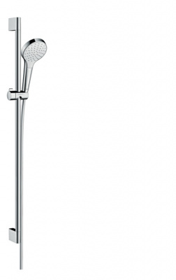 Душевой гарнитур Hansgrohe Croma Select S 1jet 90 см. 26574400, белый/хром