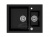 Кухонная мойка Tolero R-109 черный, 62,5x50x20 Кухонная мойка Tolero R-109 черный, 62,5x50x20