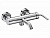 Смеситель для ванны Jacob Delafon Purist E14589-4A-CP, хром