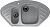 Кухонная мойка Ulgran U-105 94x49,5x16,5, графит