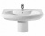 327510000 умывальник DAMA SENSO /80x53/ (бел) 327510000 умывальник DAMA SENSO /80x53/ (бел)