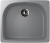 Кухонная мойка Ulgran U-408 59x51x22, графит Кухонная мойка Ulgran U-408 59x51x22, графит