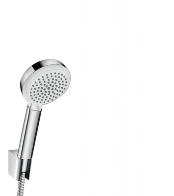 Душевой гарнитур Hansgrohe Crometta 100 Vario 160 см. 26667400, белый/хром