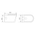 Подвесной унитаз Aquanet Rimless Glide-W CL-11042