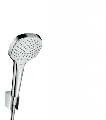 Душевой гарнитур Hansgrohe Croma Select Vario 160 см. 26413400, белый/хром