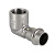 Угольник Valtec 90° нерж. cталь 28х3/4" ВР