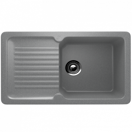 Кухонная мойка Ulgran U-506 77x49,5x21, темно-серый