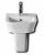327479000 мини-раковина GAP /35х32/ (бел)