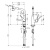 Смеситель для кухни Hansgrohe Metris 14821000, хром
