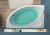 Акриловая ванна Aquanet Sarezo 160x100 L Акриловая ванна Aquanet Sarezo 160x100 L