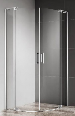Душевой уголок Cezares SLIDER-R-2-90/100-C-Cr (900-1000)х(900-1000)х1950