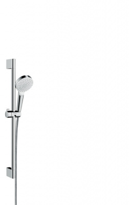 Душевой гарнитур Hansgrohe Crometta 1jet 65 см. 26533400, белый/хром