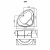 Акриловая ванна 1MarKa Luxe 155x155 Акриловая ванна 1MarKa Luxe 155x155
