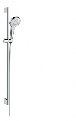 Душевой гарнитур Hansgrohe Croma Select S Vario 90 см. 26572400, белый/хром