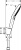 Душевой гарнитур Hansgrohe Raindance Select S 120 3jet 125 см. 26701400, белый/хром