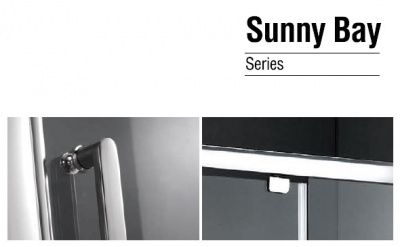 Душевой уголок Gemy Sunny Bay S28191B-A75 120x75x190