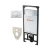 Система инсталляции AlcaPlast Sadromodul 4 в 1 SET 4 v 1 AM101+M070 с кнопкой Система инсталляции AlcaPlast Sadromodul 4 в 1 SET 4 v 1 AM101+M070 с кнопкой