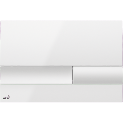 Кнопка смыва AlcaPlast M1730 белая