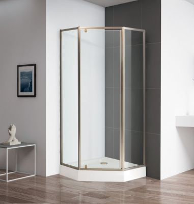 Душевой уголок Cezares ECO-O-P-1-90-C-Br 900х900х1950