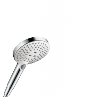 Лейка для душа Hansgrohe Raindance Select 120 3jet EcoSmart 26531400, белый/хром