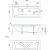Акриловая ванна 1MarKa Elegance 165x70 Акриловая ванна 1MarKa Elegance 165x70