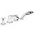 Смеситель на борт ванны Hansgrohe Metropol Classic 31449000, хром