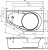 Акриловая ванна Riho Yukon 160x90 BA3500500000000, левая Акриловая ванна Riho Yukon 160x90 BA3500500000000, левая