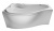 Акриловая ванна 1MarKa Gracia 150x94 L Акриловая ванна 1MarKa Gracia 150x94 L
