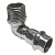 Угольник Valtec 90° нерж. cталь 15х1/2" НР