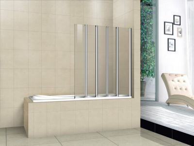 Душевой угол Cezares PRATICO-V-5-120/140-P-Cr-L 120x140