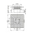 Сливной трап AlcaPlast APV26C 105x105/50 с Сливной трап AlcaPlast APV26C 105x105/50 с